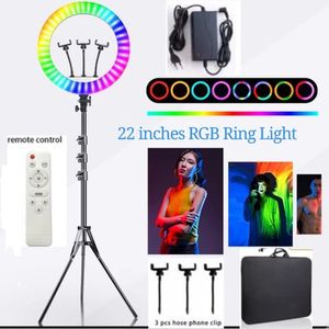 22 inches RGB ring light image