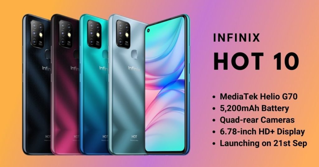 price of infinix hot 10 lite